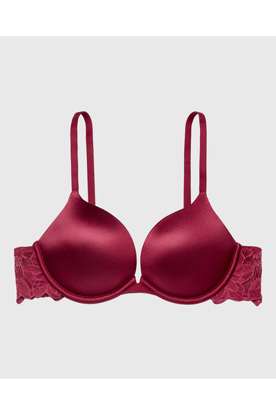 La senza حمالة صدر صغيرة الحجم مع جناح من الدانتيل من ريفيري بلون بوجوليه
