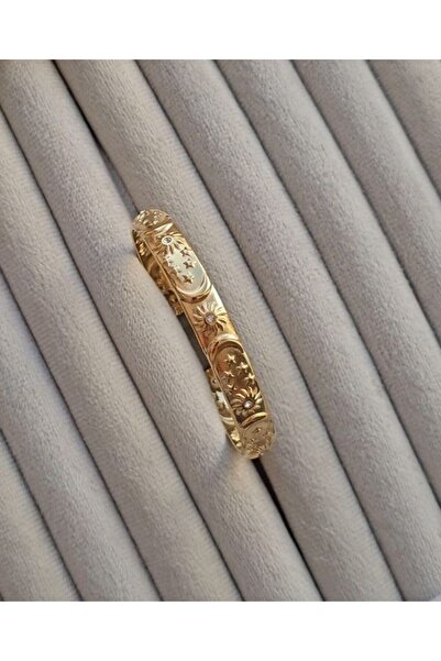 EFSUNA TAKI VE AKSESUAR Çelik Açık Ay Yıldız Kelepçe