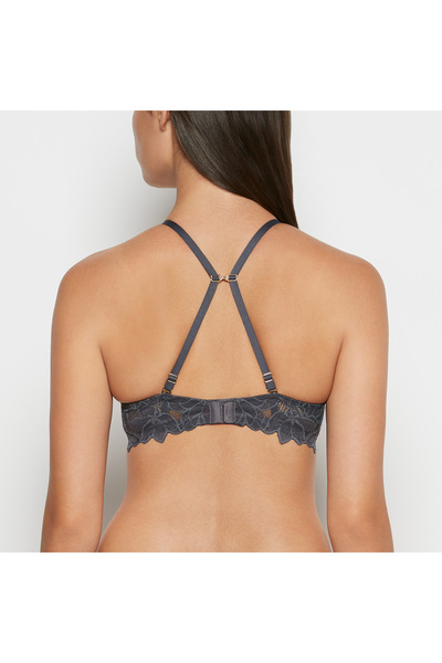La senza Push up bra with all over Reverie Lace in Ebony