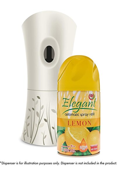 AFS Elegant Elegant Automatic Spray Refill – Lemon – 300ML – Pack of 6 – Air Freshener Refill