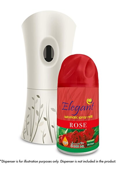 AFS Elegant Elegant Automatic Spray Refill – Rose – 300ML – Pack of 6 – Air Freshener Refill