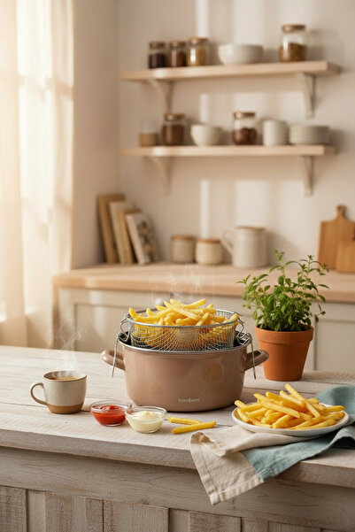 Bambum Nostalgia Frying Pan Clay 22 cm