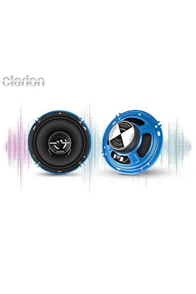 Clarion SRJ602E Koaksiyel | 6 Inch 30W RMS / 60W Peak 16 Cm Hoparlör 13 mm Tw...