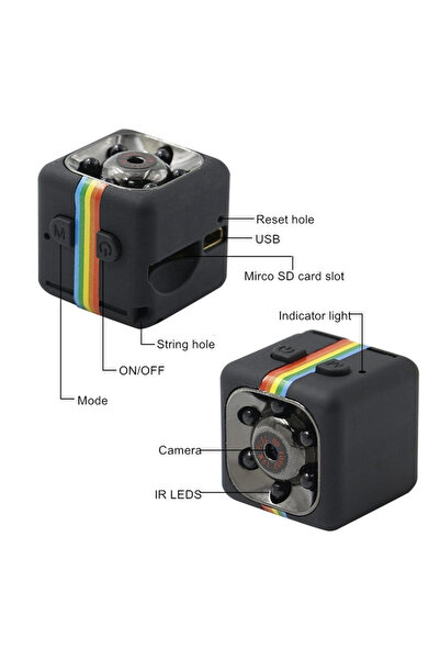 Generic Mini Hidden Camera with Motion Detection, 1080P HD Spy Cam for Indoor/Outdoor Use