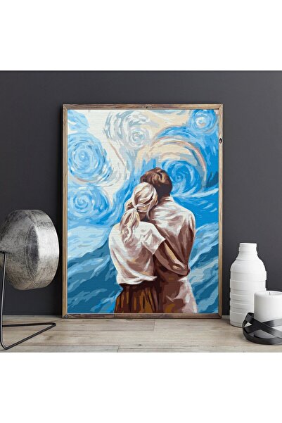 Pictorul Fericit Dragoste infinită (Infinite love) - Pictură pe numere