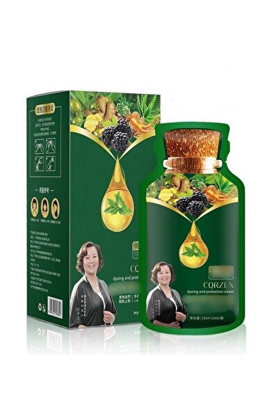 Generic Bubble Plant Hair Dye Shampoo, 260ml (Black)