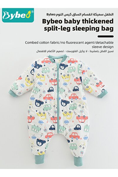 BYBEO Baby Sleep Sack, Soft Baby Sleeping Bag, Swaddling Blanket, Swaddle Wrap, Pure Cotton Wearable Blank