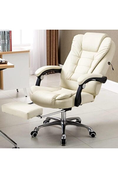 Enjoylifeme Office Chair with Leg Rest Executive Desk Chairs with Wheels High Back Computer Gaming Chairs