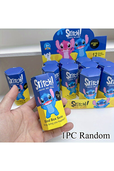 Generic Adorable Stitch Mini Figurine Blind Box, Surprise Collectible Toy, Ideal Gift for Stitch Enthusiasts