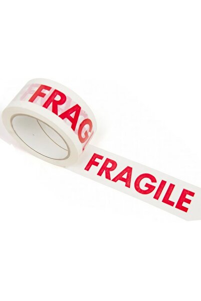 Flippy Bandă adezivă Fragil cu zgomot redus, 50 mm x 66 m, set 36 buc.