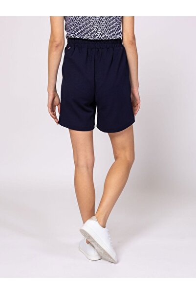 Heavy Tools Women's wide-leg Bermuda shorts WATI NAVY M