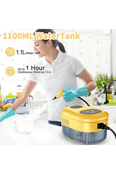 Sumkyle Steam Cleaner, Handheld Steam Cleaner, Portable High Pressure Cleaning Furnitures