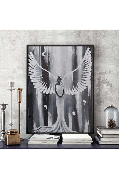 Pictorul Fericit White angel - Pictură pe numere