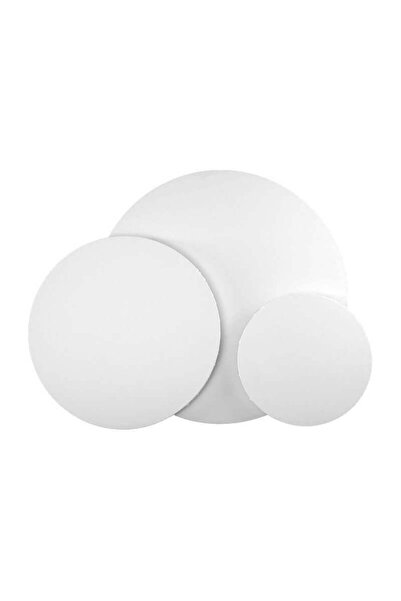 Pictorul Fericit Painting canvas, 100% cotton, round, white, chassis included, Artist Phoenix - Size 30 cm