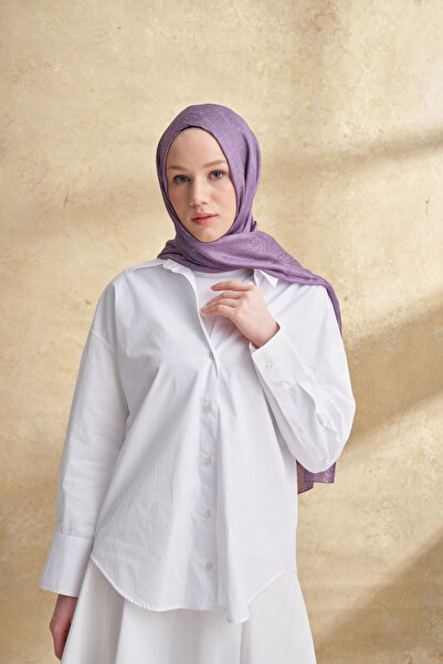 ARMANDA Jose Jakar Ethnic Pattern Shawl - Lilac