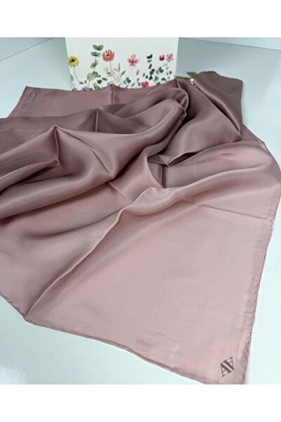 Armine Dj Saf Silk Scarf (Nostalji̇ Sura) 8971D 87