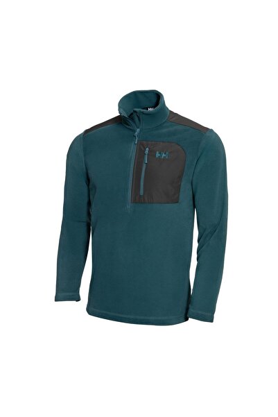 Helly Hansen Ανδρικό πράσινο φούτερ Polar Block
