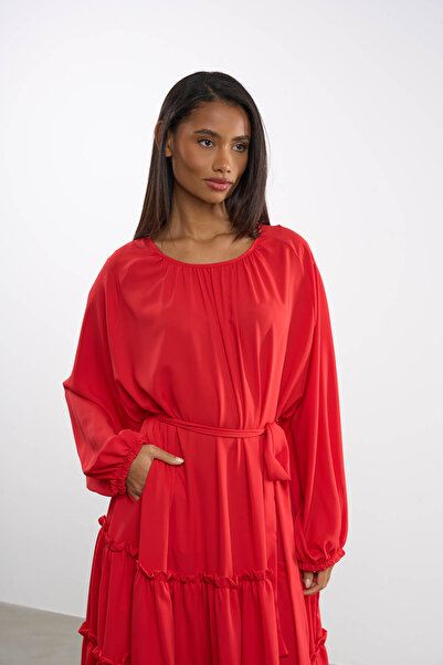 HANIQA Ruffled Dress |   25297 |   44-50