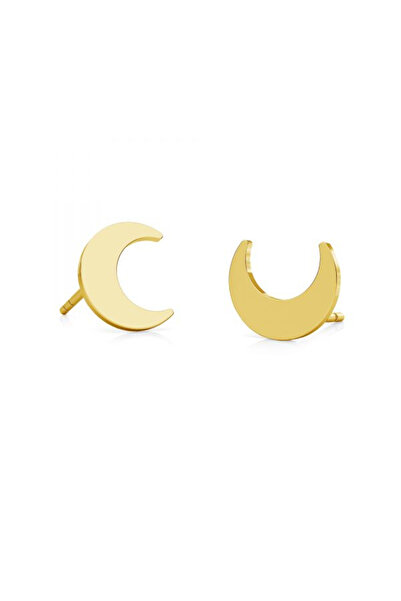 HANNY Cercei Luna din argint 925 placat cu aur 24K
