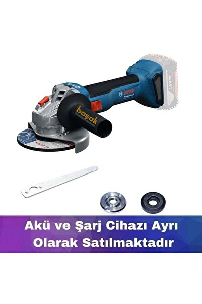 Bosch GWS 18V-8 115 mm Akülü Taşlama (Akü ve Şarj Yoktur) 06019N9004