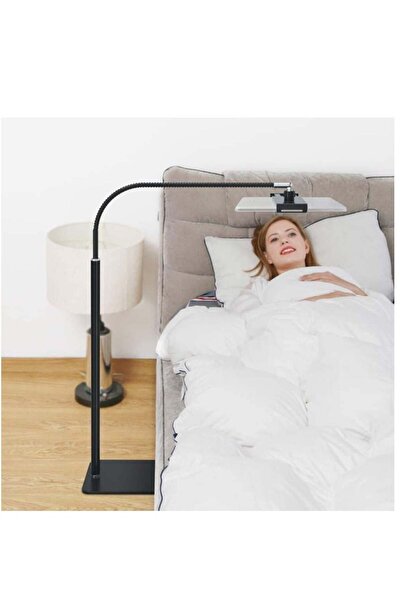 Beauenty حامل هاتف وجهاز لوحي قابل للتعديل على شكل عنق الإوزة للتركيب على الأ...