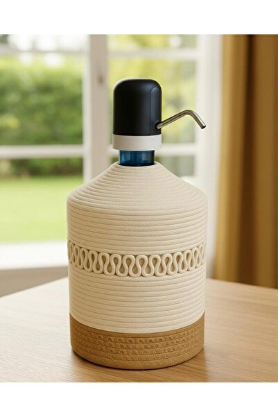ModaCardin Jute Straw Look Damcana Cover, Stylish and Natural Water Dispenser...