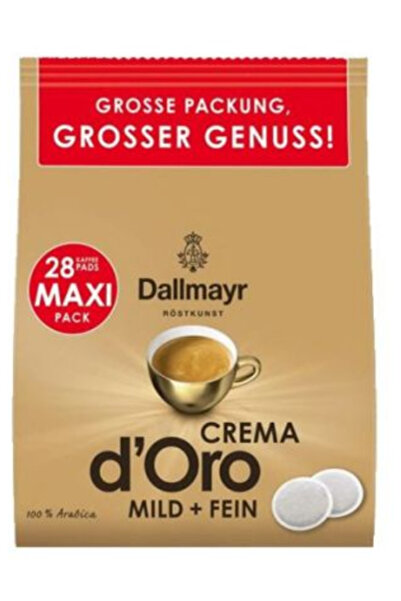 Dallmayr Paduri cafea Crema D'Oro Mild&Fein -28 buc