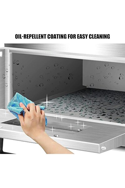 Five Stars Llchaensc Commercial Stainless Steel Countertop Pizza Oven