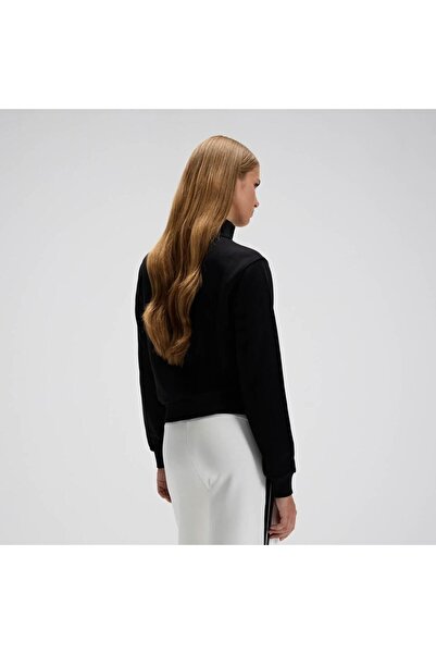 Ellesse Ef557-Bk Half Zipper Women's Sweatshirt - Black