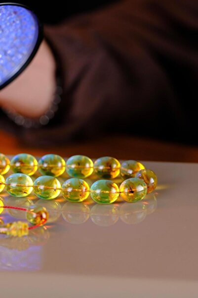 dergah tesbih Special Collectible Systemic Tassel Drop Amber Prayer Beads (Amber), (滴形琥珀 Prayer Beads)
