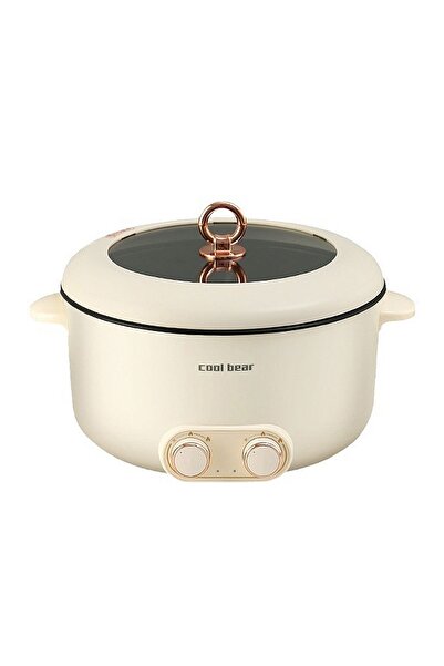 Cool Bear Electric Hot Pot 6L Household Large Capacity Electric Cooker Multifunctional Hot Pot All-in-one Pot