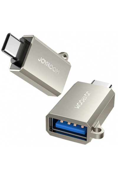 Joyroom OTG Adapter USB-C - USB-A S-H151, Silver