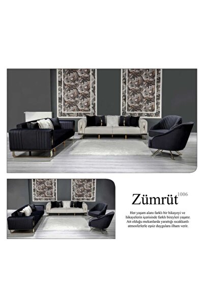 İNEGÖL LUXURY ZÜMRÜT KOLTUK TAKIMI