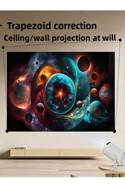 OEM 4K Ultra HD Home Theater Projector, Full HD 1080P, Built-in Smart OS with Wireless Screen Mirroring