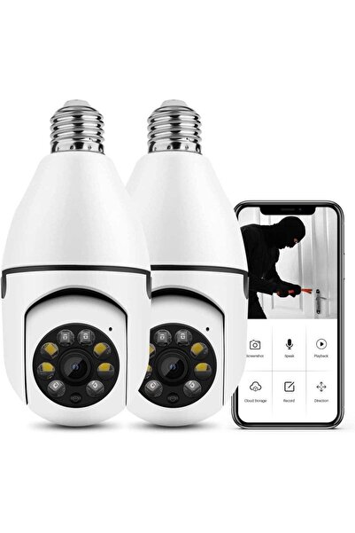 Closeli 2pcs 1080p WiFi Security Camera, Indoor Surveillance Camera, Smart Home Camera, AI Human Detection