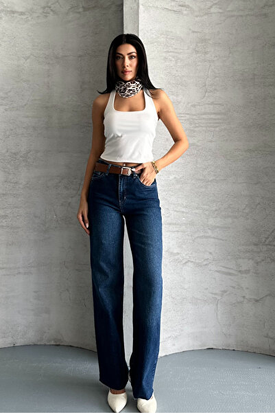 macharel jeans D98 Прямі джинси Vintage Jean Palazzo Pantolon