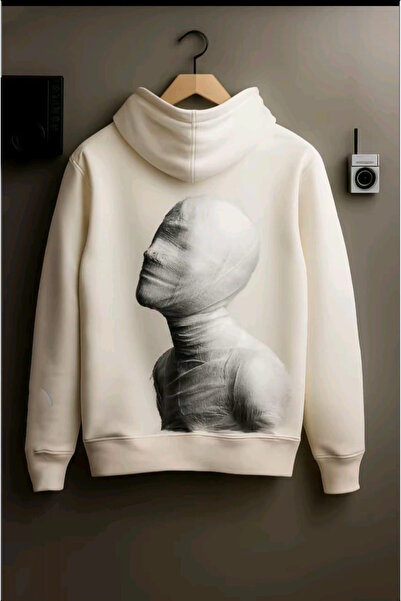 ZEMLİYA سترة مطبوع بغطاء رأس من الدرجة الأولى – قصة فضفاضة، نمط كاجوال مريح، ...