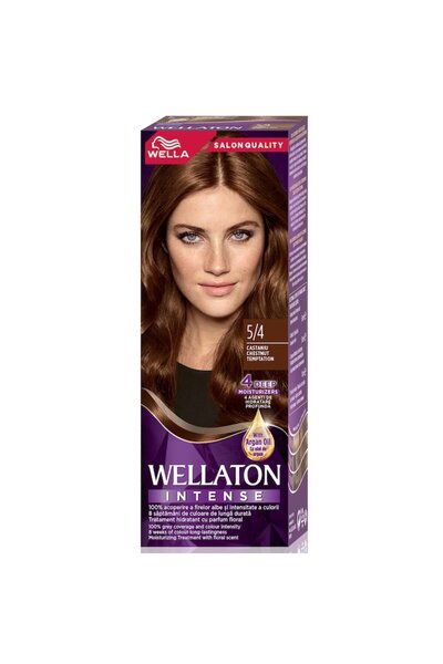 Wella Wellaton Permanent Hair Dye Chestnut 5/4, 110ml