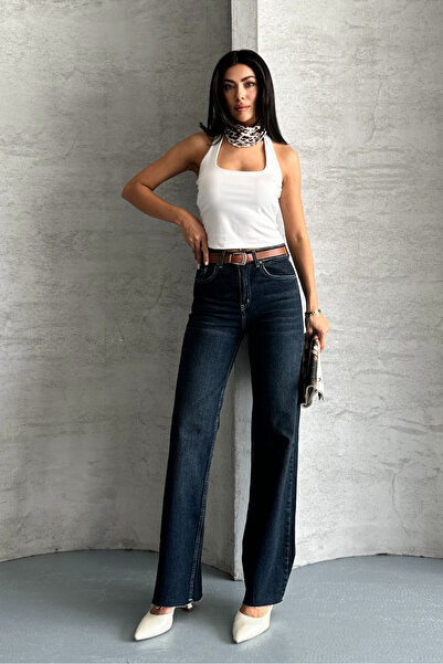 macharel jeans D98 Прямі джинси Vintage Jean Palazzo Pantolon