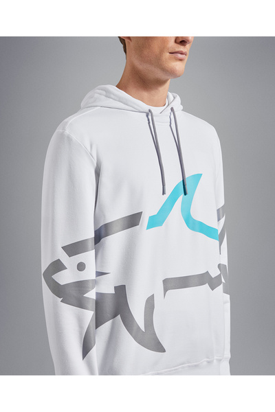 PAUL&SHARK HOODED SWEATSHIRT