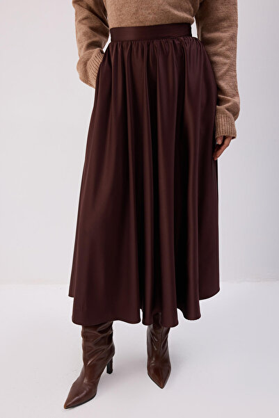 Touché Privé Satin Skirt