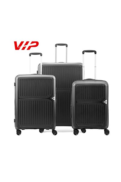 Vip مجموعة من 3 حقائب لوكس ماكس مصنوعة من البولي كربونات مع ABS ذات الجوانب ا...