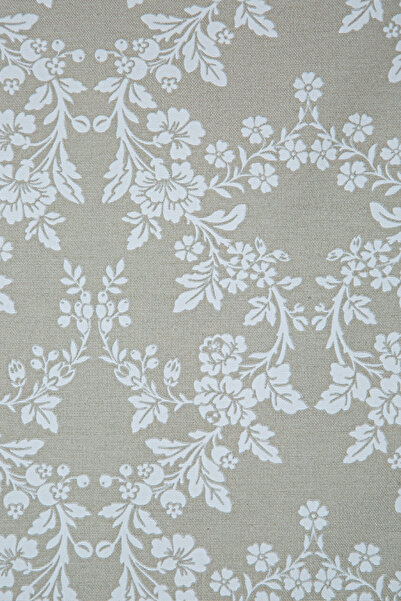 Premier Home Duck Floral Throw Pillow Cover Beige White V1 45X50