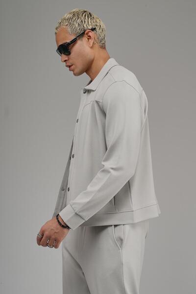 king brich Regular Fit Snap Closure Jacket Pants Bottom Top Set