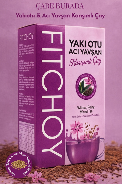Çare Burada Fitchoy - Yakıotu & Acı Yavşan Çayı 90 gr × 45 Adet (Kereviz Tohu...