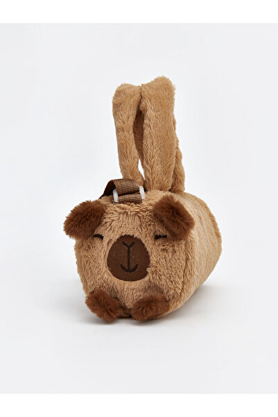 LC Waikiki Geantă de umăr din pluș pentru fete Peak New Season cu figurine de...