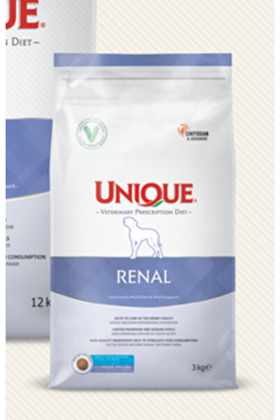 Unique Vet Diet Renal Köpek Maması 3 Kg