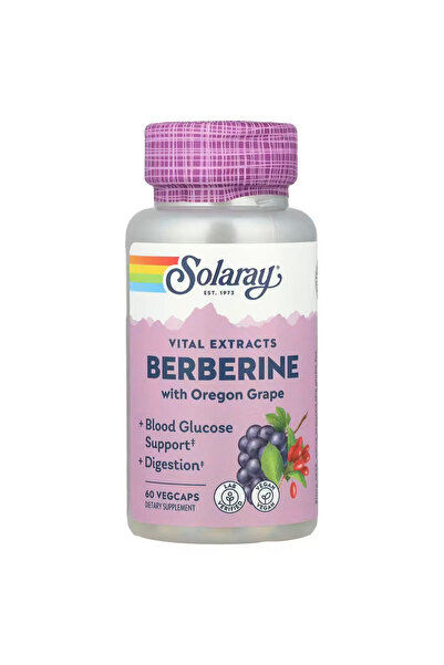 Solaray Berberine with Oregon Grape 60 VegCaps