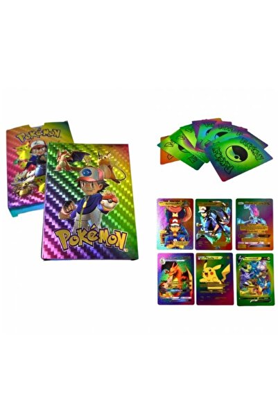 OEM Set 10 Cartonașe Pokemon Holografice – Colecție Premium, Ediție Colorată,...