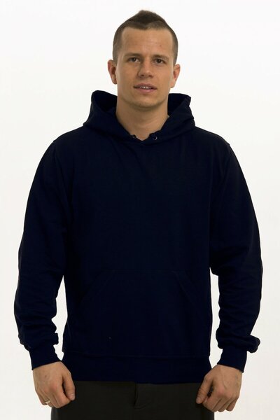 ELNOYA Unisex Black 3 Thread Minimalist - Basik Long Sleeve Comfortable Sweatshirt